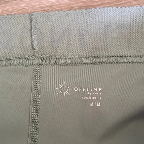 Offline by Aerie, AE American Eagle green athletic skirt skort size medium - Picture 3 of 6